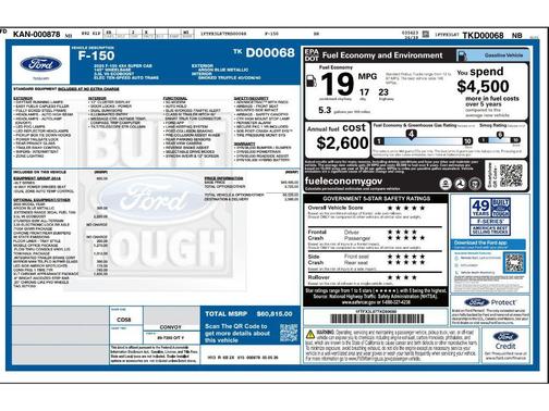 Argon Blue Metallic 2026 Ford F-150 XLT