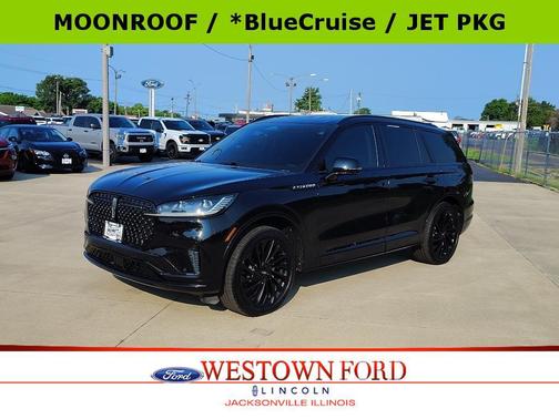 Infinite Black Metallic Clearcoat 2025 Lincoln Aviator Reserve AWD