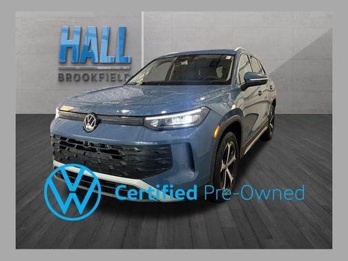 Monterey Blue Pearl 2025 Volkswagen Tiguan 2.0T SE