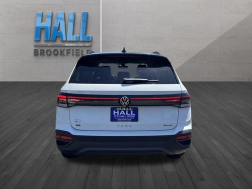 Pure White 2026 Volkswagen Taos 1.5T SE Black