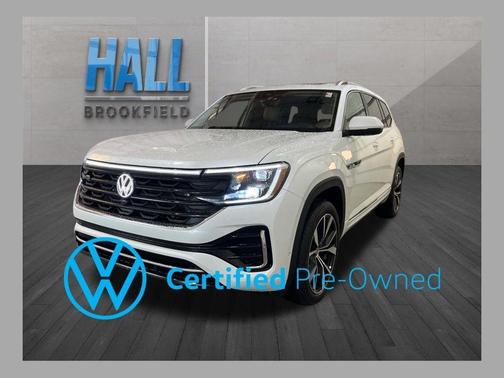 Opal White Pearl 2026 Volkswagen Atlas 2.0T SEL Premium R-Line