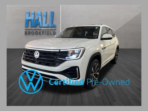 Opal White Pearl 2026 Volkswagen Atlas 2.0T SEL Premium R-Line