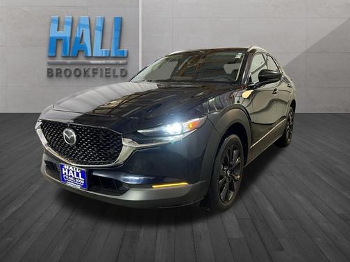 Deep Crystal Blue Mica 2023 Mazda CX-30 2.5 Turbo Premium Plus Package