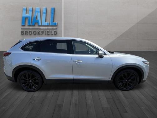 Sonic Silver Metallic 2023 Mazda CX-9 Touring Plus
