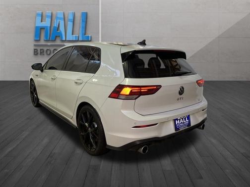 Opal White W / Black Roof 2024 Volkswagen Golf GTI 2.0T 380 SE