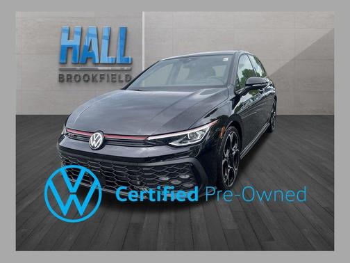 Mythos Black Metallic 2025 Volkswagen Golf GTI 2.0T Autobahn