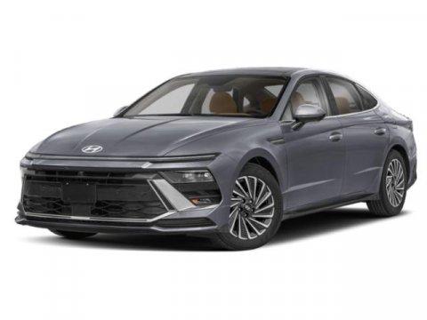 Gray 2024 Hyundai SONATA Hybrid Limited