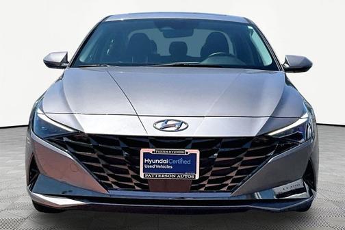 Gray 2023 Hyundai ELANTRA HEV Limited
