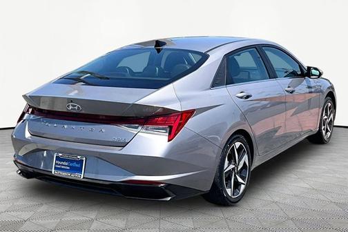 Gray 2023 Hyundai ELANTRA HEV Limited
