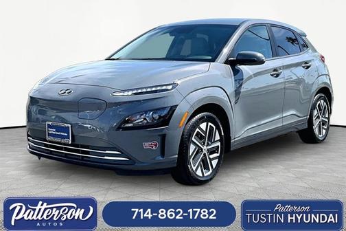 Gray 2023 Hyundai KONA EV SE