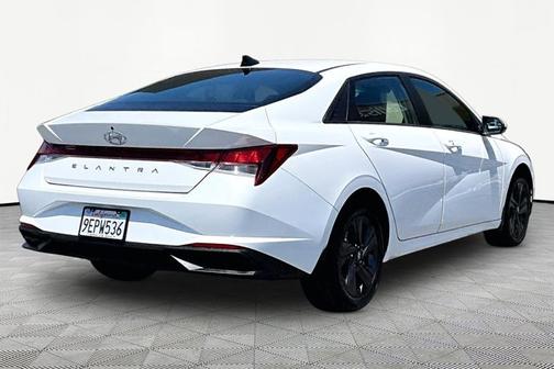 White 2023 Hyundai ELANTRA SEL