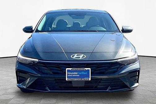 Gray 2025 Hyundai ELANTRA Limited