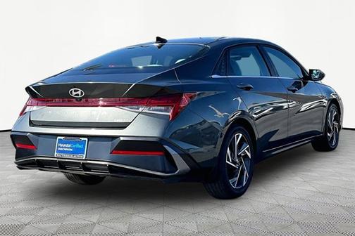 Gray 2025 Hyundai ELANTRA Limited