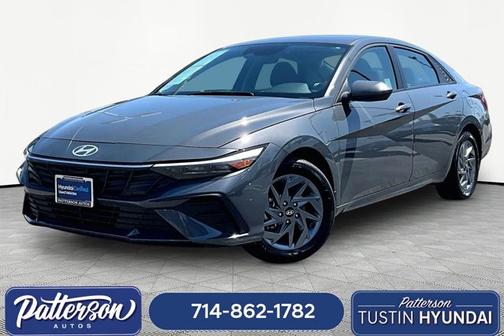 Gray 2025 Hyundai ELANTRA HEV Blue