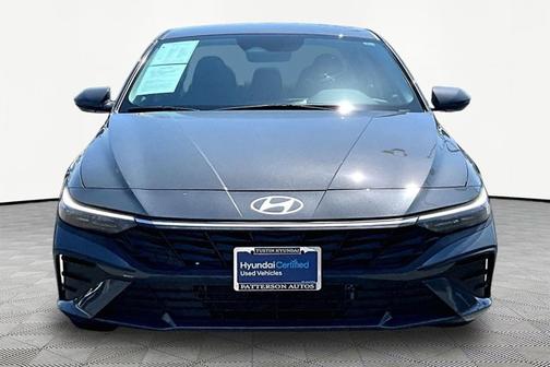 Gray 2025 Hyundai ELANTRA HEV Blue