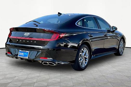 Black 2023 Hyundai SONATA SEL