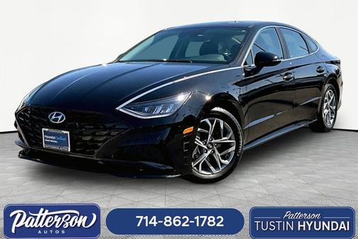 Black 2023 Hyundai SONATA SEL