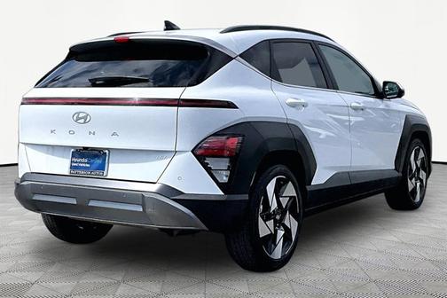 White 2024 Hyundai KONA Limited