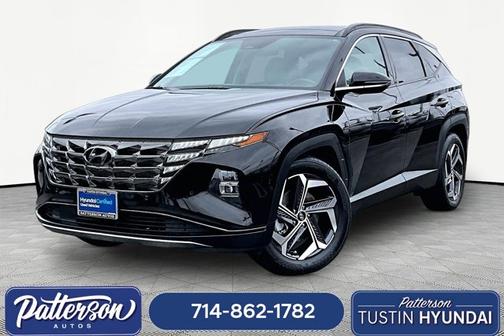 Black 2023 Hyundai TUCSON Limited
