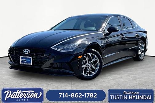 Black 2023 Hyundai SONATA SEL