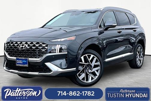 Gray 2023 Hyundai SANTA FE Calligraphy
