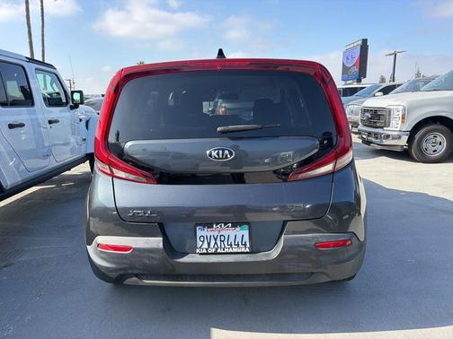 Gray 2021 Kia Soul LX