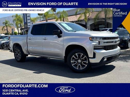 Silver Ice Metallic 2021 Chevrolet Silverado 1500 RST