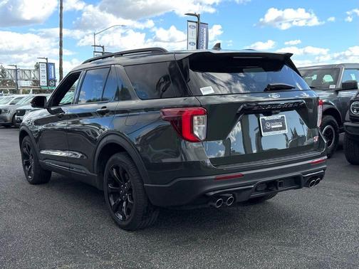 Forged Green Metallic 2022 Ford Explorer ST