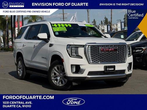 Summit White 2021 GMC Yukon Denali
