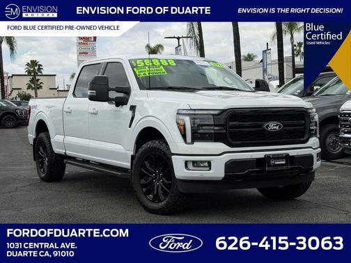 Oxford White 2024 Ford F-150 Lariat