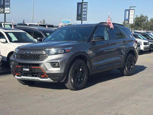 Gray Metallic 2023 Ford Explorer Timberline