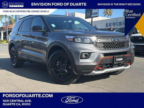 Gray Metallic 2023 Ford Explorer Timberline