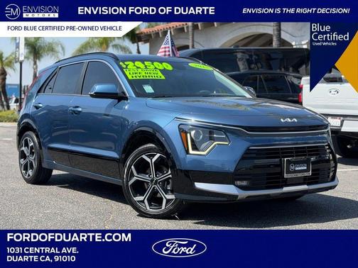 Mineral Blue 2023 Kia Niro EX Touring