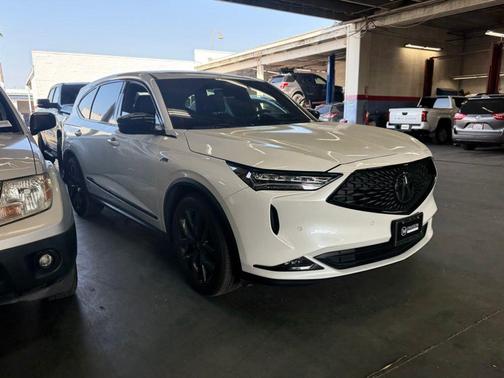Platinum White Pearl 2022 Acura MDX A-Spec