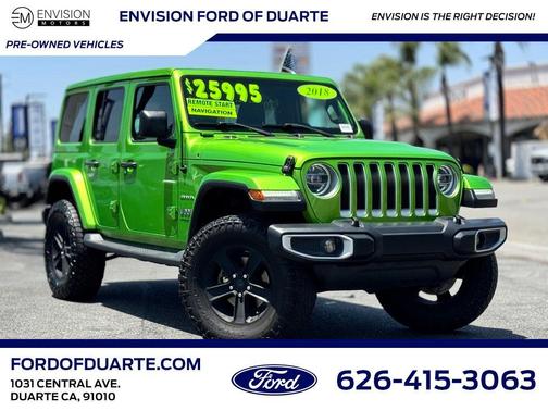 2018 Jeep Wrangler Unlimited Sahara