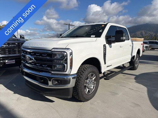 White Metallic 2024 Ford F-350 Lariat Super Duty