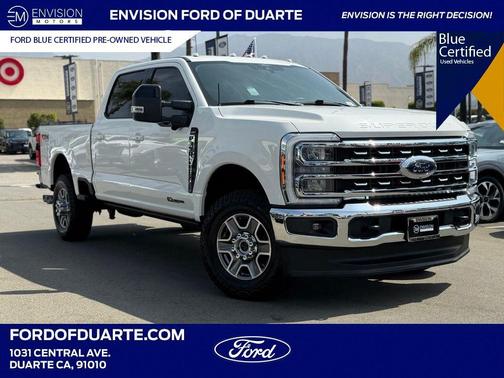 White Metallic 2024 Ford F-350 Lariat Super Duty