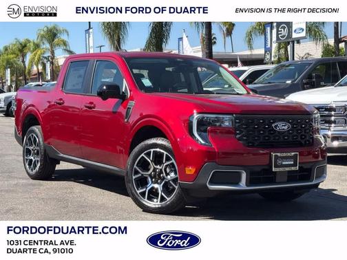 Ruby Red Metallic Tinted Clearcoat 2026 Ford Maverick Lariat