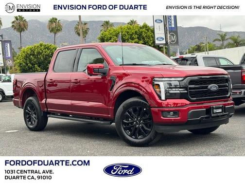 Ruby Red Metallic 2026 Ford F-150 Lariat