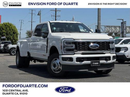 White Metallic 2026 Ford F-350 Platinum