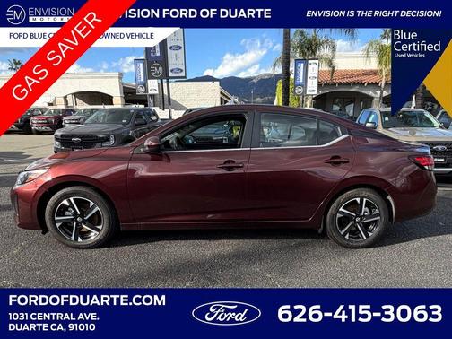 Rosewood Metallic 2024 Nissan Sentra SV