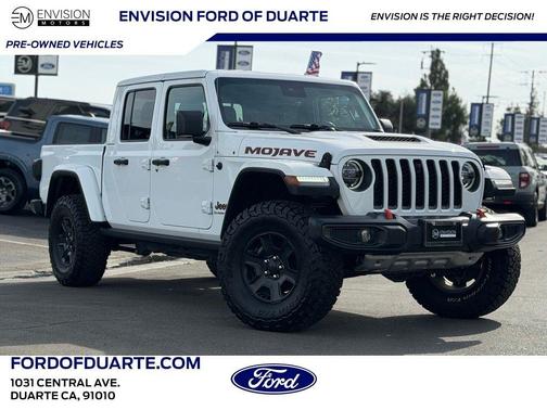 Bright White Clearcoat 2020 Jeep Gladiator Mojave