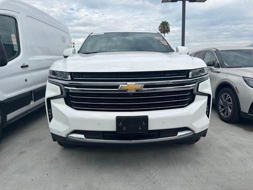 Summit White 2021 Chevrolet Tahoe LT