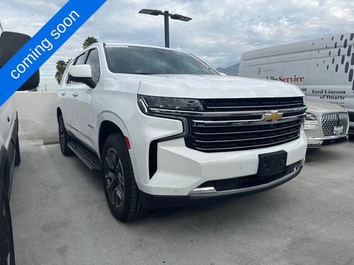 Summit White 2021 Chevrolet Tahoe LT