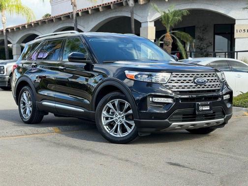 Black Metallic 2023 Ford Explorer Limited