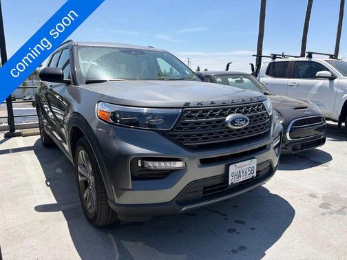 Gray Metallic 2023 Ford Explorer XLT