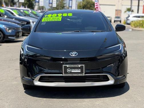 Midnight Black Metallic 2026 Toyota Prius Plug-In Hybrid XSE