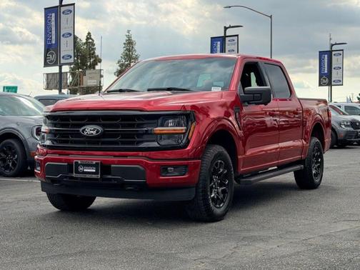 Red Metallic 2025 Ford F-150 XLT