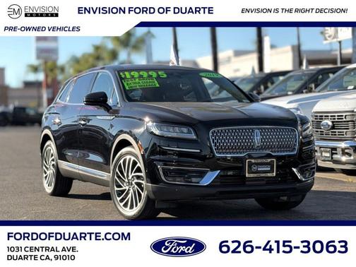 2019 Lincoln Nautilus Reserve