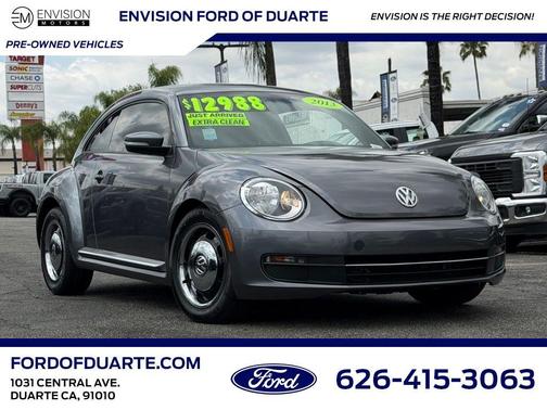 Black Uni 2013 Volkswagen Beetle 2.5L